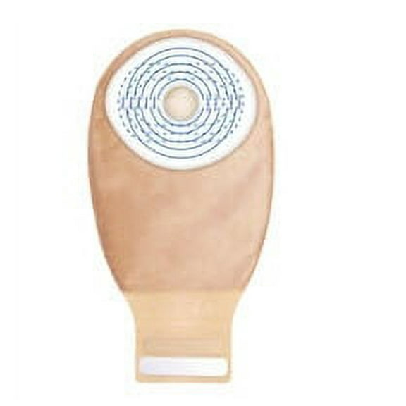 Convatec Esteem Ostomy Pouch - 13/16" to 2-3/4" Cut-to-Fit, Transparent - 416718BX - 10 Each / Box
