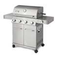thumbnail image 1 of Monument Grills 17842 Barbecue à Gaz Propane en Acier Inoxydable 4 Brûleurs avec Rôtissoire, 1 of 11