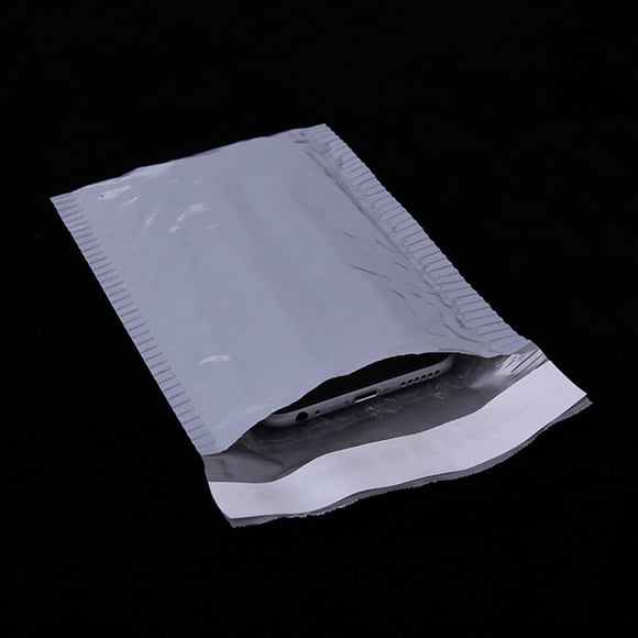 Phenofice 50Pcs Poly Mailers Bag Grey Bubble Mailer Shipping Bag with Seal Adhesive
