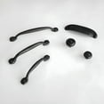thumbnail image 3 of Hickory Hardware P2994-BI-5B 12 Po. Tirette d'Armoire Rustique Raffinée, Fer Noir - Lot de 5, 3 of 5