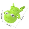 thumbnail image 7 of CYBIBO Kids Bath Toys, Wind Up Bath Toys for Toddlers 1-3 Year Old, Little Frog Bath Toy for Baby Floating Pool Games Water Toys for Toddlers Boys & Girls, 7 of 7