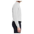 thumbnail image 3 of Mafoose Men Interlock Knit Mock Male Turtleneck Sweaters White XL, 3 of 6