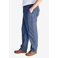thumbnail image 3 of Boulder Creek by KingSize Men's Big & Tall Ranger Side-Elastic Stacked Cargo Pocket Pants, 3 of 3