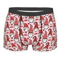 thumbnail image 5 of Uemuo Christmas Gnome Pattern Men's Boxer Briefs,Trunk Anti-Chafing,Comfortable, Durable, and Stylish Underwear-Large, 5 of 9