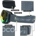 thumbnail image 3 of Ski Snowboard Goggles UV400Dual-Layer Lens Detachable Ski Goggles, 3 of 7