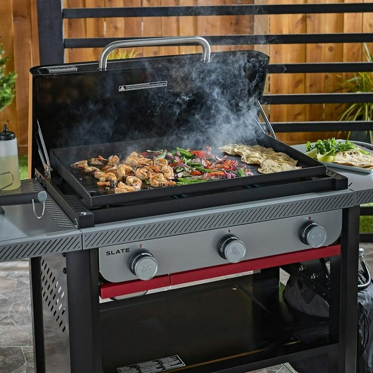 Weber Slate 28 Inch 3 Burners Natural Gas Rust-Resistant