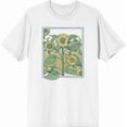 thumbnail image 4 of Natural World Sunflower Frame Men's White Crew Neck Short Sleeve Tee-Medium, 4 of 6