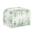 thumbnail image 2 of ZUXONGSY Green Plant Toaster Cover 2 Slice Dust Covers for Toasters Toaster Dust Cover Wide Slot Dustproof and Fingerprint Protection Bread Machine Dust Cover Home Decor, 2 of 7