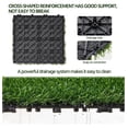 thumbnail image 4 of WDZS 12" x 12" Artificial Grass, Turf Tiles Interlocking Self-draining Grass, Fake Grass, Grass Pad for Dogs Potty, Patio, Balcony, Outdoor, Floor Decor, Pet, 27 Pack, 4 of 9