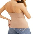 thumbnail image 3 of PENGXIANG Women Spaghetti Strap Camisole Solid Color U-Neck Sleeveless Sling Tank Tops Basic Tops, 3 of 4