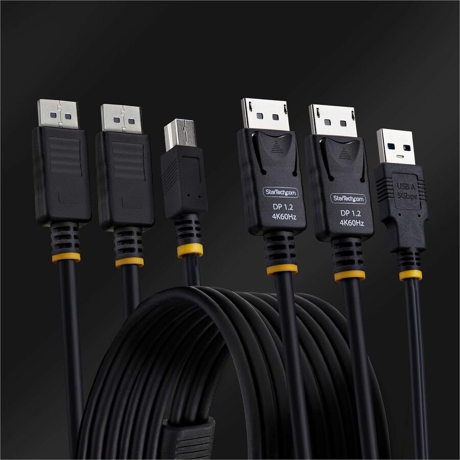 StarTech.com DisplayPort Fiber Optic KVM Cable