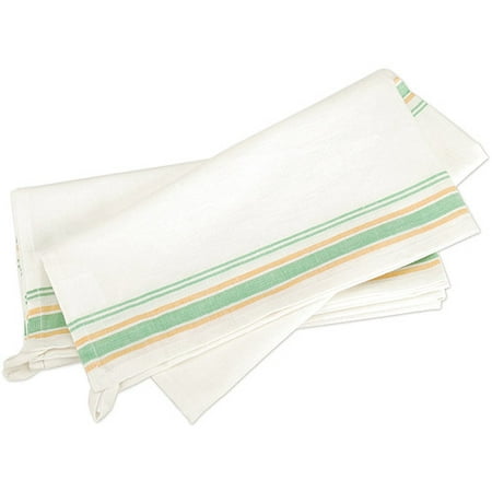 Vintage 1930's Stripe Towel, 18" x 28", 3/pkg
