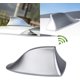 thumbnail image 1 of Antena universal para coche con forma de aleta de tiburón, antena de radio Fm/am con base adhesiva impermeable para camioneta, SUV y furgoneta (plateada), 1 of 4