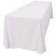 thumbnail image 2 of LA Linen Mantel rectangular de popelina de poliéster, 90 x 156 pulgadas, color blanco, 2 of 5