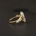 thumbnail image 2 of solitaire jewels 5 Stone 2.5CT Marquise Moissanite Engagement Ring For Women, 14K Yellow Gold, 2 of 6