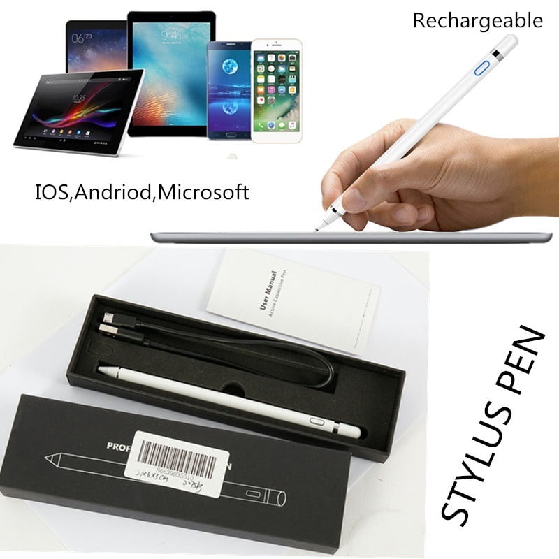 Rechargeable Stylus Pen Precision Electronic Pen Universal for IOS