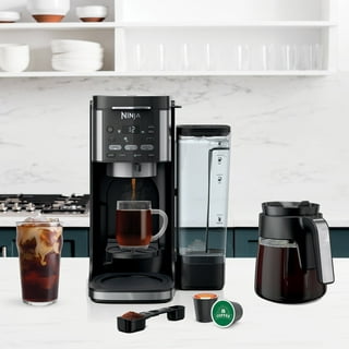  Ninja CFP301 DualBrew Pro Specialty 12-Cup Drip Coffee Maker  (Renewed) Bundle with Deco Chef 3.7QT Electric Oil-Free Digital Air Fryer  for Healthy Frying: Home & Kitchen