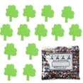thumbnail image 2 of Confetti Shamrock 1/4" Green - Half Pound (8 oz) - CCL9075, 2 of 8