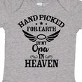 thumbnail image 4 of Inktastic Handpicked for Earth by My Opa in Heaven with Angel Wings Boys or Girls Baby Bodysuit, 4 of 5
