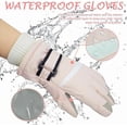 thumbnail image 5 of Kids Winter Gloves, Waterproof Ski Gloves, Warm Fleece Snowboard Gloves for Cold Weather, Snow Gloves for 4-12 Years Old Boys Girls Outdoor Sport, Cycling, Skiing, As Stocking Stuffers, 5 of 7