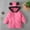 Pink, variant on QIPOPIQ 1-5T Toddler Girls Winter Fleece Coat Kids Hooded Full Zip Faux Sherpa Jacket with Hood Jacket Baby Warm Outwear Skye Jacket, Sizes 12M-5T, Clearance