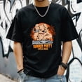 thumbnail image 3 of Graphic Tees for Men Summer New Fashion Trend Sports Shirt Loose style Large, 3 of 5