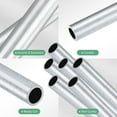 thumbnail image 2 of Uxcell 6-Pack 6063 Aluminum Round Tube, 8mmx10mm(IDxOD) 100mm Length Straight Tubing, 2 of 2