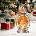thumbnail image 6 of Christmas Decorations Glow New Portable Creative Small Oil Lamp Santa Claus Snowman Christmas Tabletop Decorations Christmas Decor Light Prop for Xmas Tree Garden Party Outdoor Indoor Home Decor, 6 of 7
