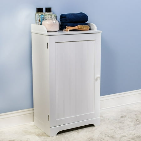 Free Standing White Bathroom Floor Storage Cabinet Organizer Free Standing White Bathroom Floor Storage Cabinet Organizer Adjule Shelf
