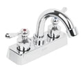 thumbnail image 1 of Mezcladora Para Lavabo Foset cuello Curvo manerales palanca MP-050P, 1 of 2