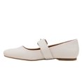 thumbnail image 4 of DV by Dolce Vita Ladies' Size 9 Mary Jane Flat Shoes, Ivory (Beige), 4 of 7