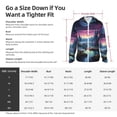 thumbnail image 5 of Lsque Fantasy Landscape Starry Night UPF 50+ Lightweight Sun Protection Men's Women's Long Sleeve Shirt, Hoodie Performance -Medium, 5 of 9