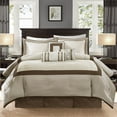 thumbnail image 2 of Madison Park Genevieve Ensemble de Literie 7 Pcs en Polyester Beige, 2 of 13