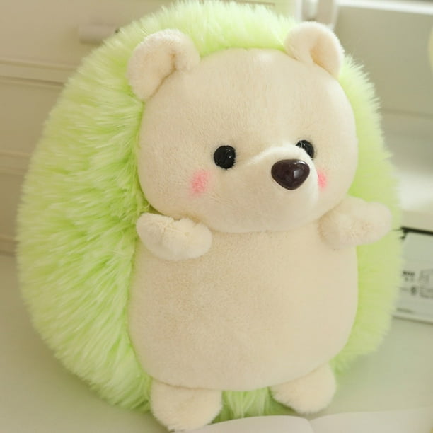 Juguetes, Peluches, Muñecos de peluche, Animales de peluche, Lindo erizo de 25 cm, Almohada relajante para dormir para niños, Juguete de peluche para niños y niñas, Regalos de cumpleaños navideños, Ro