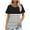 Black, variant on Under 5 Dollar Items for Women Vacation Tops for Women 2025 Beach T Shirts White Blouse for Women Business Casual Tops Womens White Shirt Tie Dye Shirts for Women
