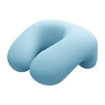 thumbnail image 4 of Siruishop Desk Napping Pillow Breathable Memory Foam Support Cushion for Office Travel Light Blue, 4 of 8