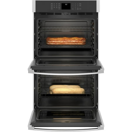 GE - 30" Built-In Double Electric Wall Oven - Stainless Steel
