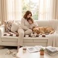 thumbnail image 5 of Sanmadrola Couch Cover Sofa Cover Slipcover Furniture Protector for Dog Cat Pet Non Slip Cushion Couch Sofa Covers, 5 of 8