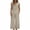 Beige, variant on Feancey Women's Summer 2 Piece Suit Sets Sleeveless V Neck Vest Trendy Wide Leg Pants Business Casual Outfits with Pockets Blue M