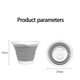 thumbnail image 3 of CaiYueKe Portable USB Washing Machine Foldable Mini Washer Automatic Laundry Tub Basin for Clothes Socks Underwear Travel Camping Apartment Dorm, 3 of 9