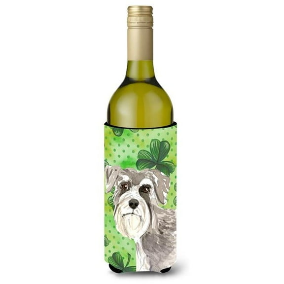 Shamrocks Schnauzer No.1 Wine Bottle Beverge Insulator Hugger