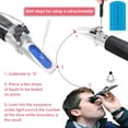 thumbnail image 3 of Refractómetro Agriculture Solutions Alcohol 0-80% v/v, 3 of 9