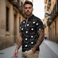 thumbnail image 3 of Aplkyhs Funny Matching Golf Shirts for Couple His and Hers Golf Shirts Matching Soft and Comfortable for Man Breathable Fabric Lightweight Suitable for Outdoor Sports Black, 3 of 6