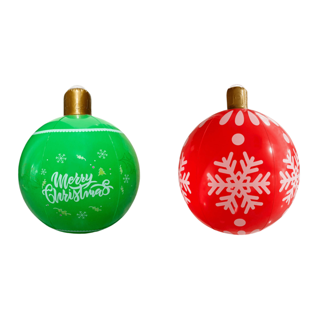 Navidad Inflable PVC 24 Pulgadas Decorada Al Aire Libre () Verde