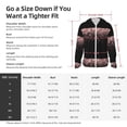 thumbnail image 5 of Kdxio Rose Gold Glitter1 Print Women Men Sun Protection UPF 50+ Jackets Zip Up Long Sleeve Hoodie Hiking Lightweight with Pockets, 5 of 7