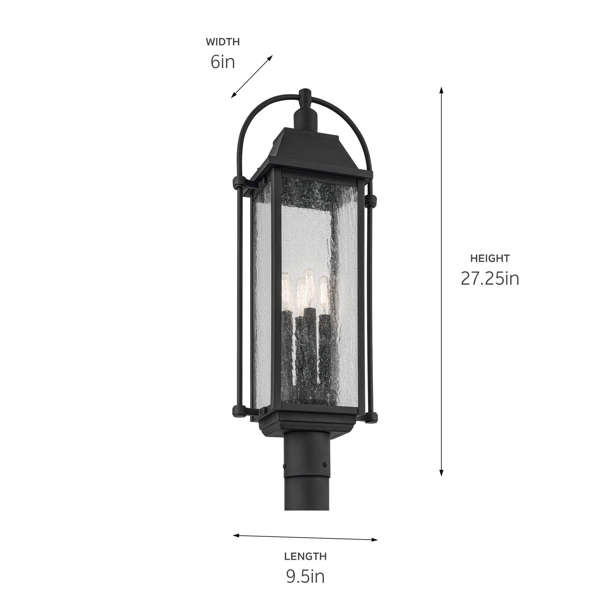 Kichler Lighting - Harbor Row - 4 Light Outdoor Post Mount In Farmhouse