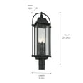 thumbnail image 3 of Kichler Lighting - Harbor Row - 4 Light Outdoor Post Mount In Farmhouse, 3 of 3