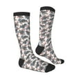 thumbnail image 4 of Lsque Turtle Printed Crew Socks Men's Women's LightWeight Thin Casual Calf Socks ,Knee High Socks,Cotton Socks, 4 of 9