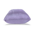 thumbnail image 4 of Swirling Purple Lines 16x16in 2-Piece Cotton Fleece Throw Pillow Covers, Shrink Resistant, Hidden Zip, 4 of 6