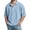 Blue, variant on Polo T Shirts for Men Half Sleeve Knit Classic Breathable Casual Top Comfortable Fit Business Loose Fit Mens T-Shirts